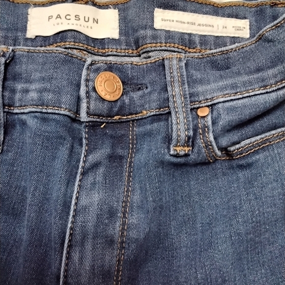 Pac Sun Medium Super High Waisted Jegging - Picture 3 of 3